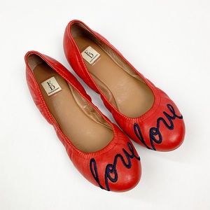 ED Ellen DeGeneres Love Langston Ballet Flats